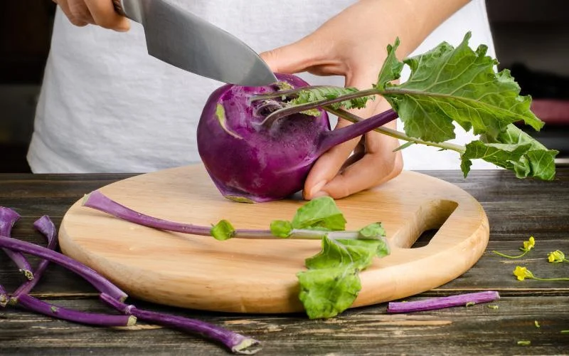 Purple Kohlrabi